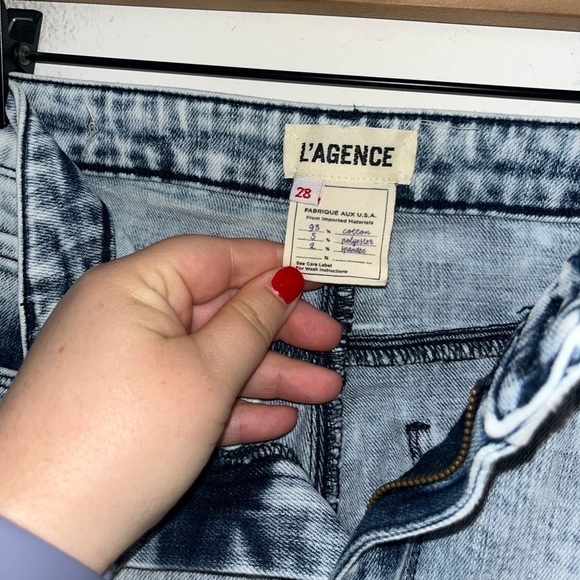 L’AGENCE High Line High Rise Jeans in Calypso Size 28 - Picture 3 of 9